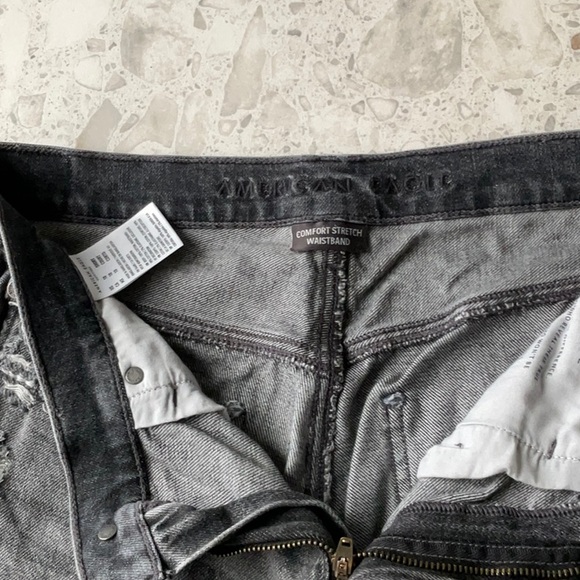 American Eagle Jeans size 10 US Short color black - Picture 3 of 4